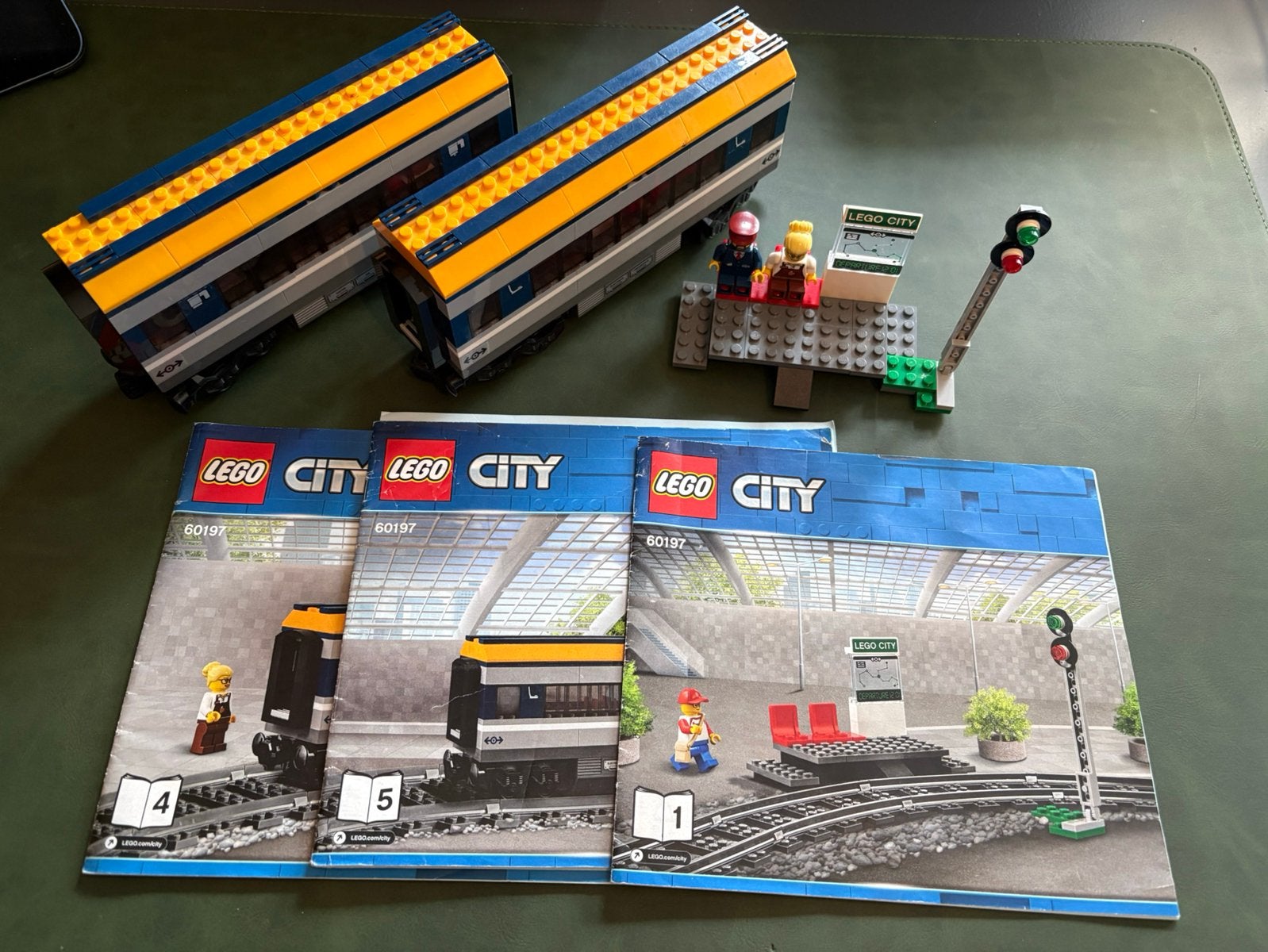 Partij lego city rc trein wagons uit set 60197, Lego, Lego, Verzenden, Zo goed als nieuw