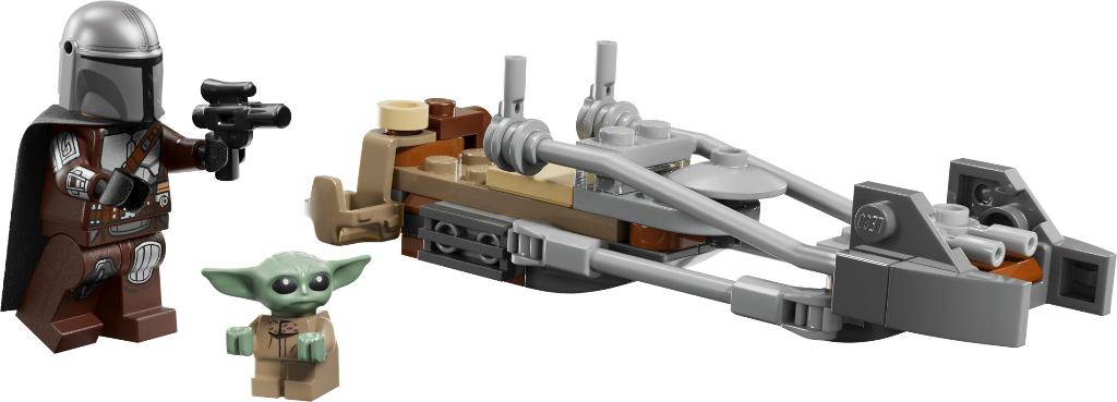 LEGO Star Wars 75436 De Mandalorian en Grohu's Speederbike, Star Wars, Lego, Nieuw, Ophalen of Verzenden
