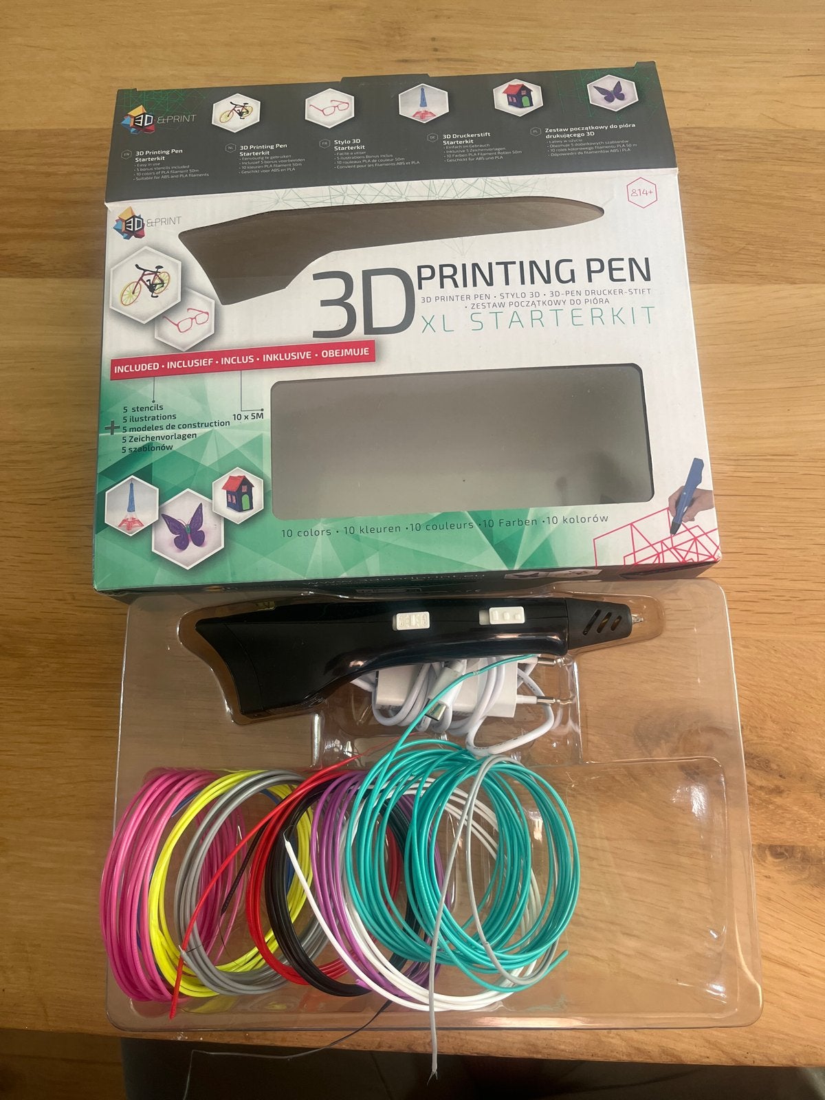 3D printing pen XL starterkit met filament, Ophalen, Gebruikt