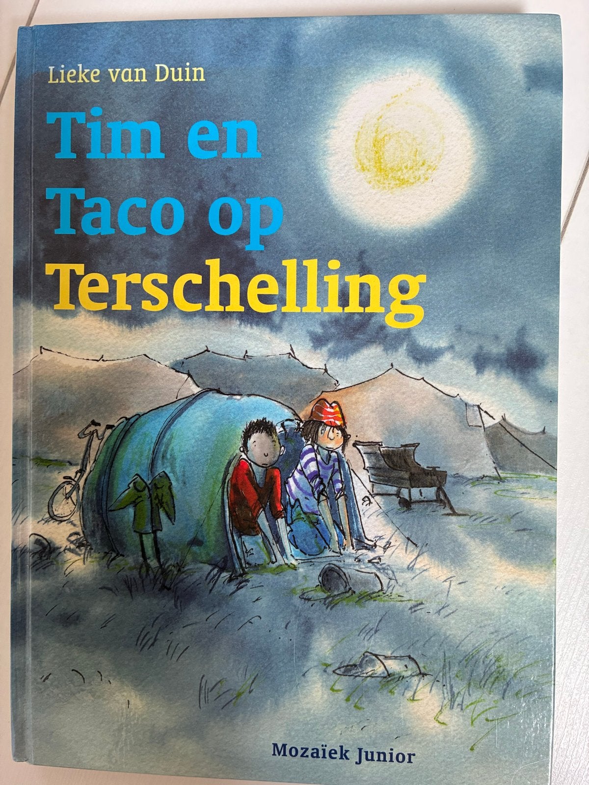 Tim en Taco op Terschelling - Lieke van Duin, Ophalen of Verzenden, Zo goed als nieuw, Fictie