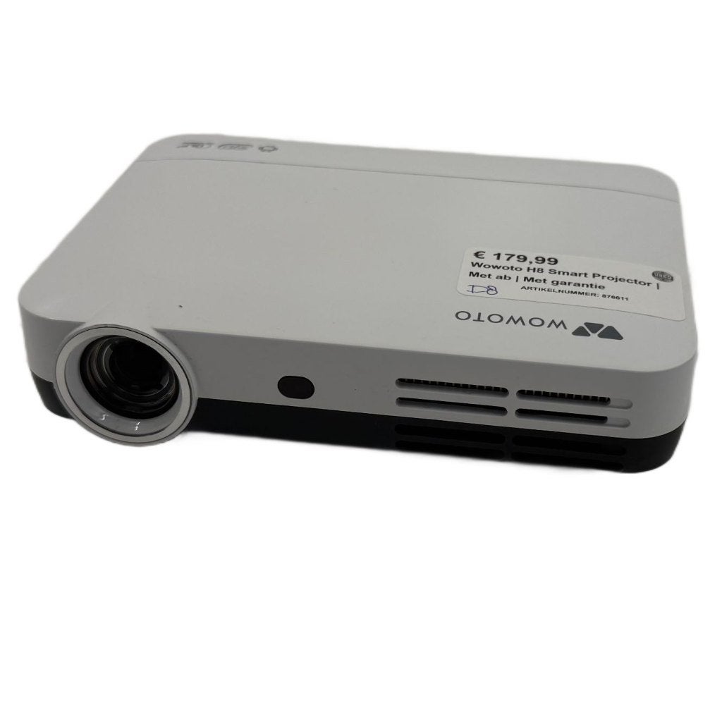Wowoto H8 Smart Projector | Met ab | Met garantie, Dordrecht@usedproducts.nl, Ophalen of Verzenden, Zo goed als nieuw, Toulonselaan