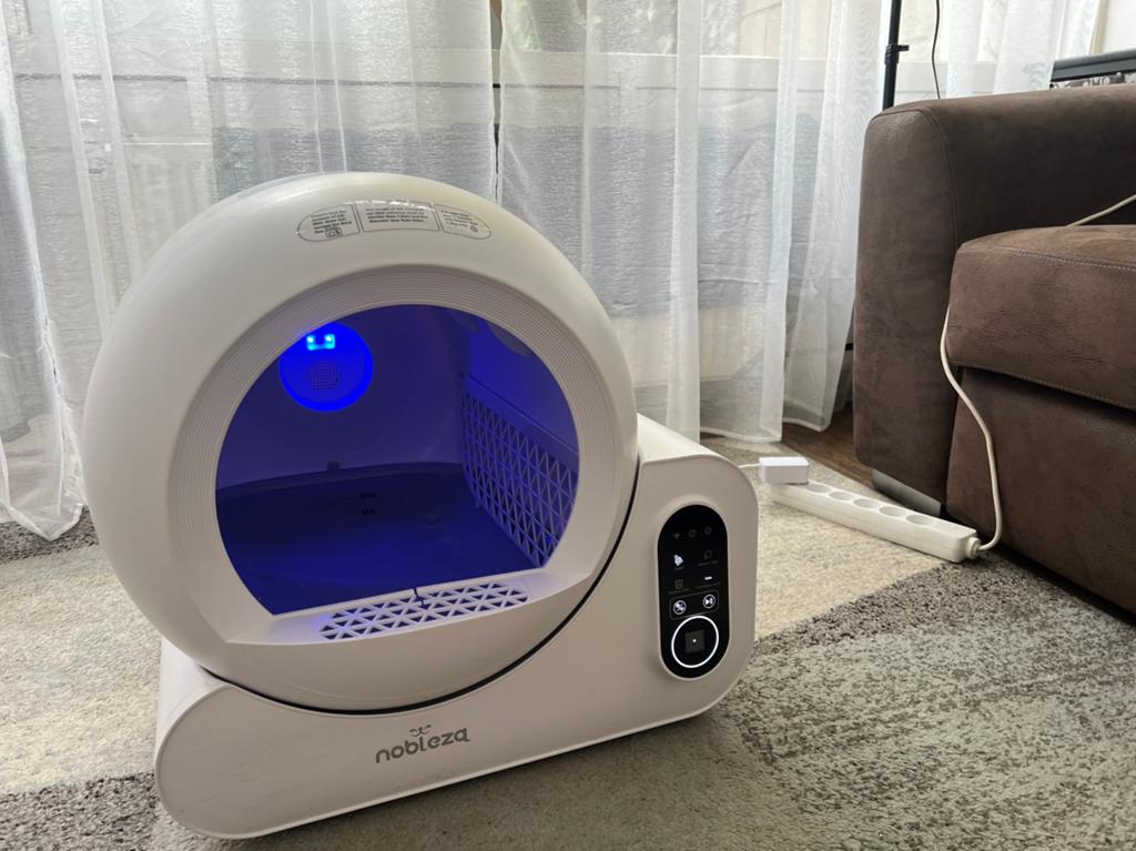 Smart cat litter box, Dieren en Toebehoren, Kattenbakken, Ophalen of Verzenden, Zelfreinigend, Gebruikt, Open