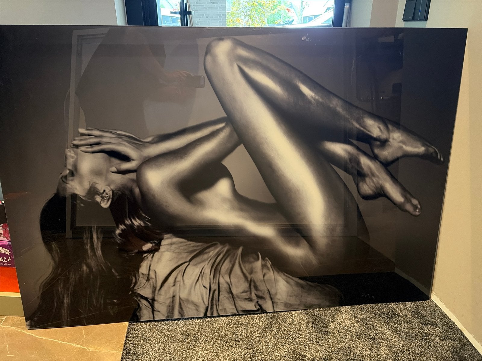 Cobra art 150x100 cm, Huis en Inrichting, Ophalen of Verzenden, Zo goed als nieuw, 100 tot 125 cm, Foto of Poster