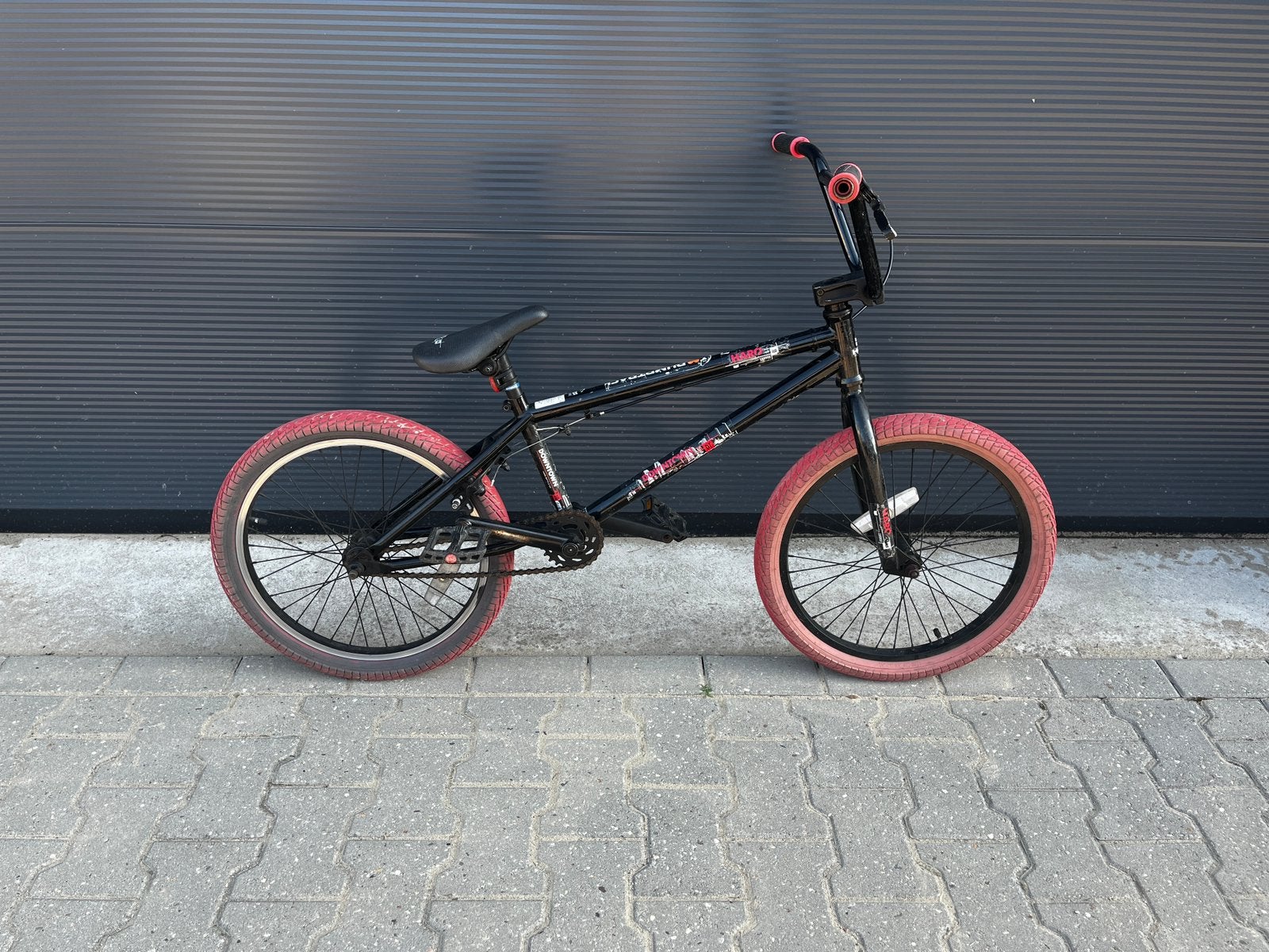 Haro BMX 20 inch, Fietsen en Brommers, Ophalen, Gebruikt, Staal, Velgrem