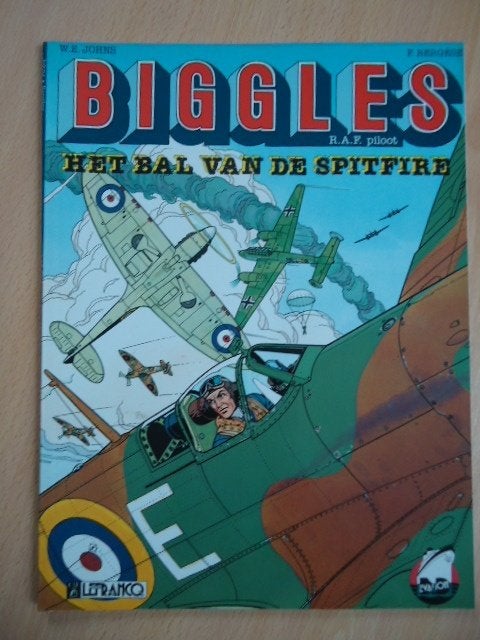 Biggles R.A.F. piloot, Het bal van de Spitfire, Eén stripboek, Ophalen of Verzenden, Zo goed als nieuw