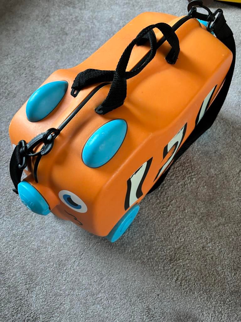 Trunki Koffer - Kinderkoffer met Wieltjes, 40 tot 60 cm, Gebruikt, 20 tot 30 cm, Oranje