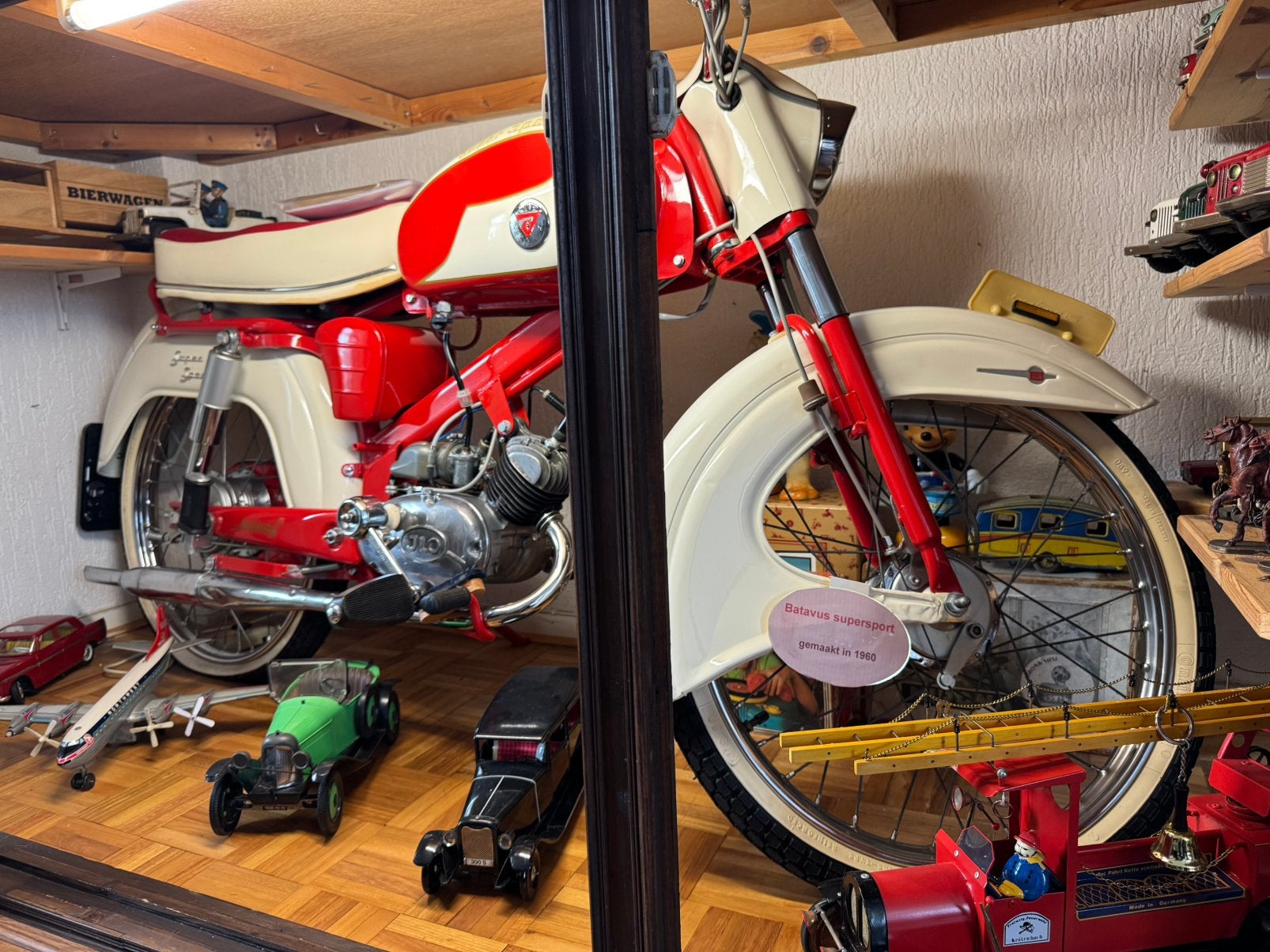 Batavus Supersport b.j 1960, Fietsen en Brommers, Brommers | Oldtimers, Ophalen, Batavus
