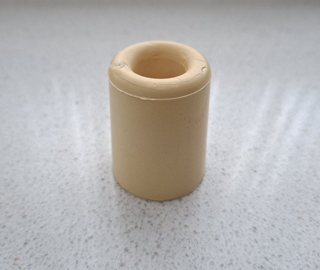 Deurstopper / deurbuffer rubber beige, Beige, Nieuw, Ophalen of Verzenden, Rubber/elastomeren