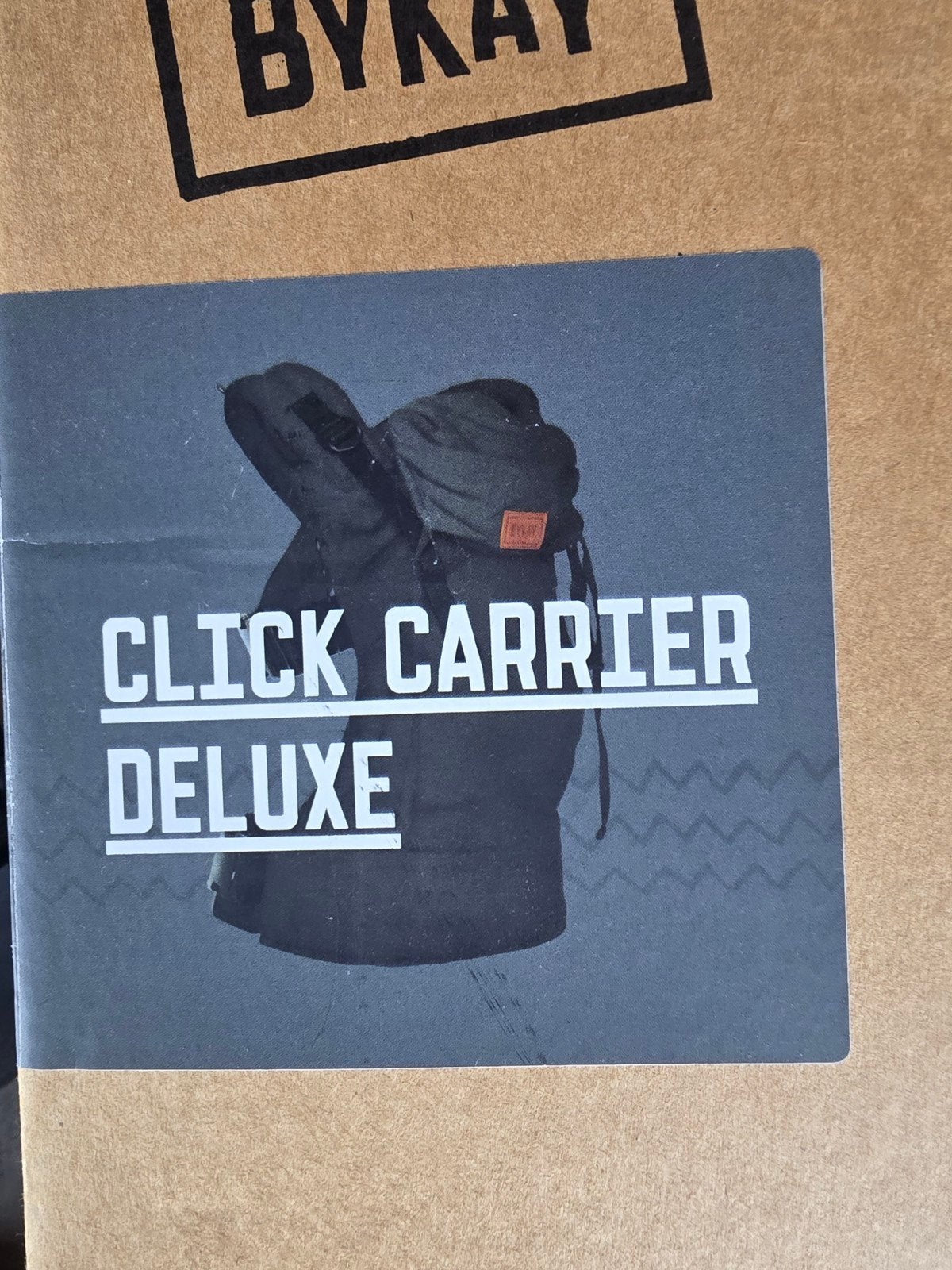 ByKay Click Carrier Deluxe - Ergonomische Draagzak, Zo goed als nieuw, Buik, Rug of Zij, Draagzak, Ophalen