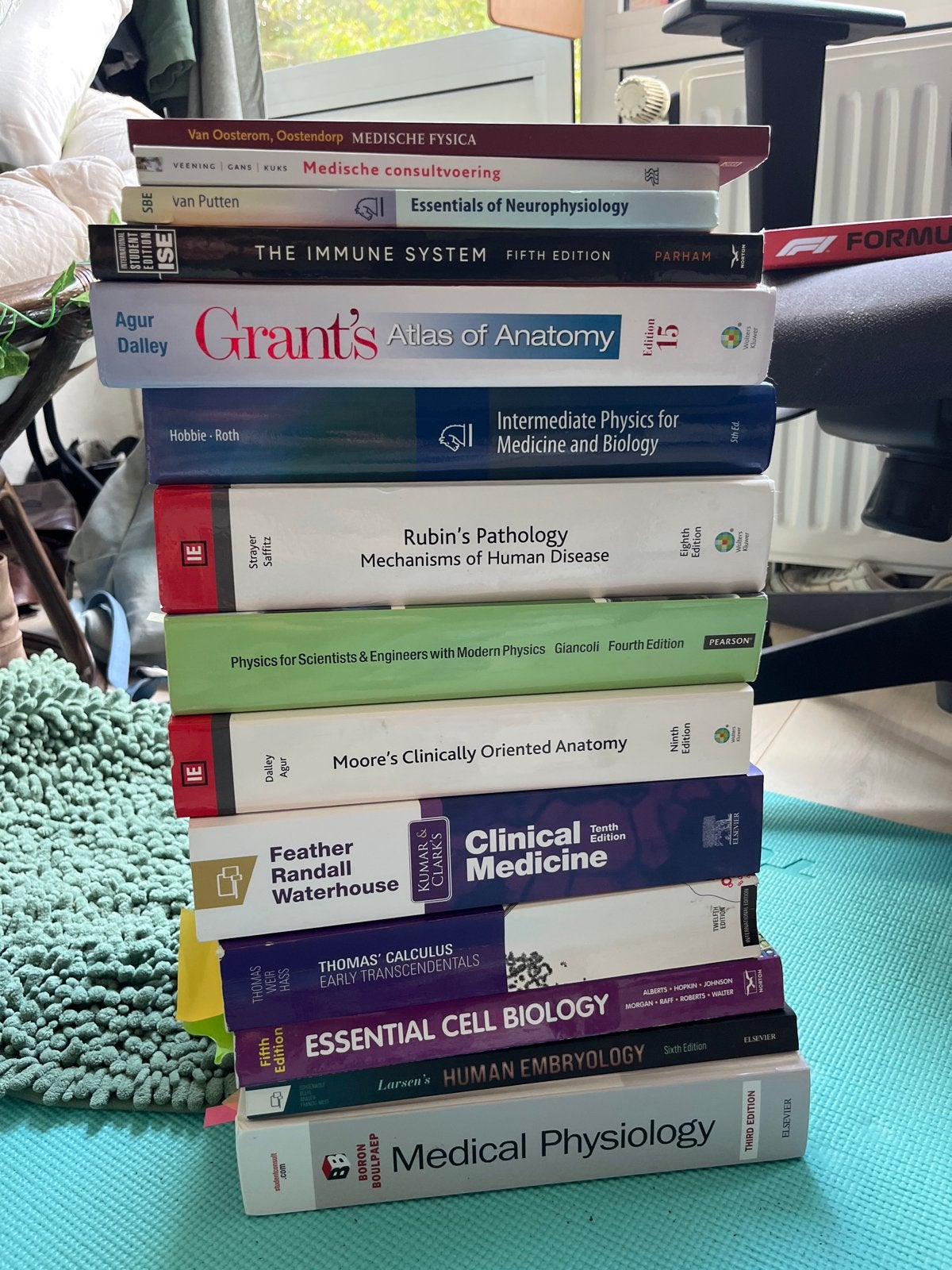 studieboeken technische geneeskunde, Ophalen of Verzenden, Beta, Zo goed als nieuw, WO
