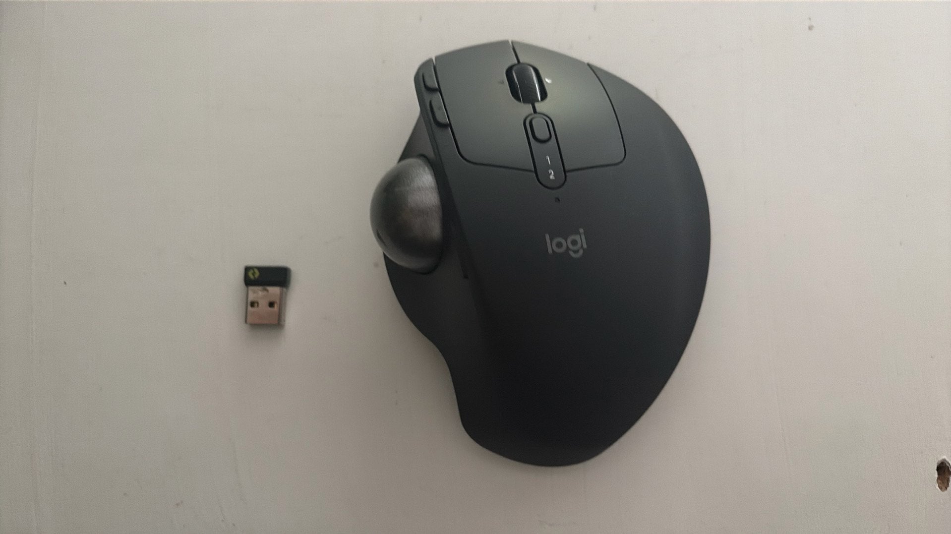Logi MX Ergo S, Computers en Software, Muizen, Ophalen of Verzenden, Zo goed als nieuw, Draadloos, Muis