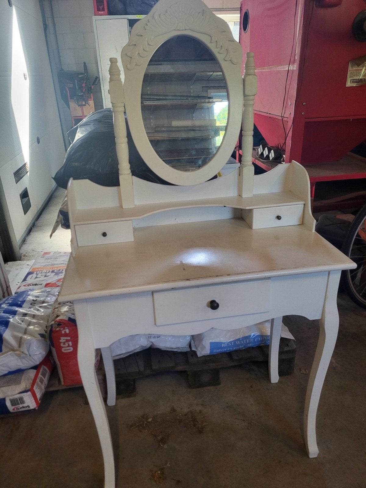 Make-up tafel, Huis en Inrichting, Tafels | Kaptafels, Ophalen, Gebruikt, 50 tot 100 cm, Minder dan 100 cm