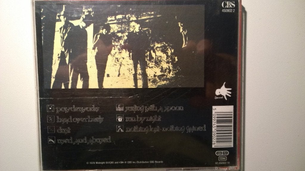 Midnight Oil - Midnight Oil, Ophalen of Verzenden, Zo goed als nieuw, Poprock