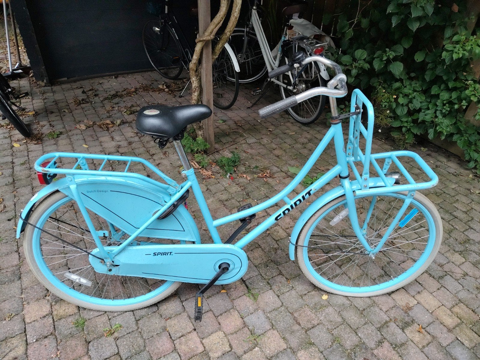 Spirit transportfiets 26 inch met lekke voorband, Overige merken, Terugtraprem, Gebruikt, Ophalen of Verzenden