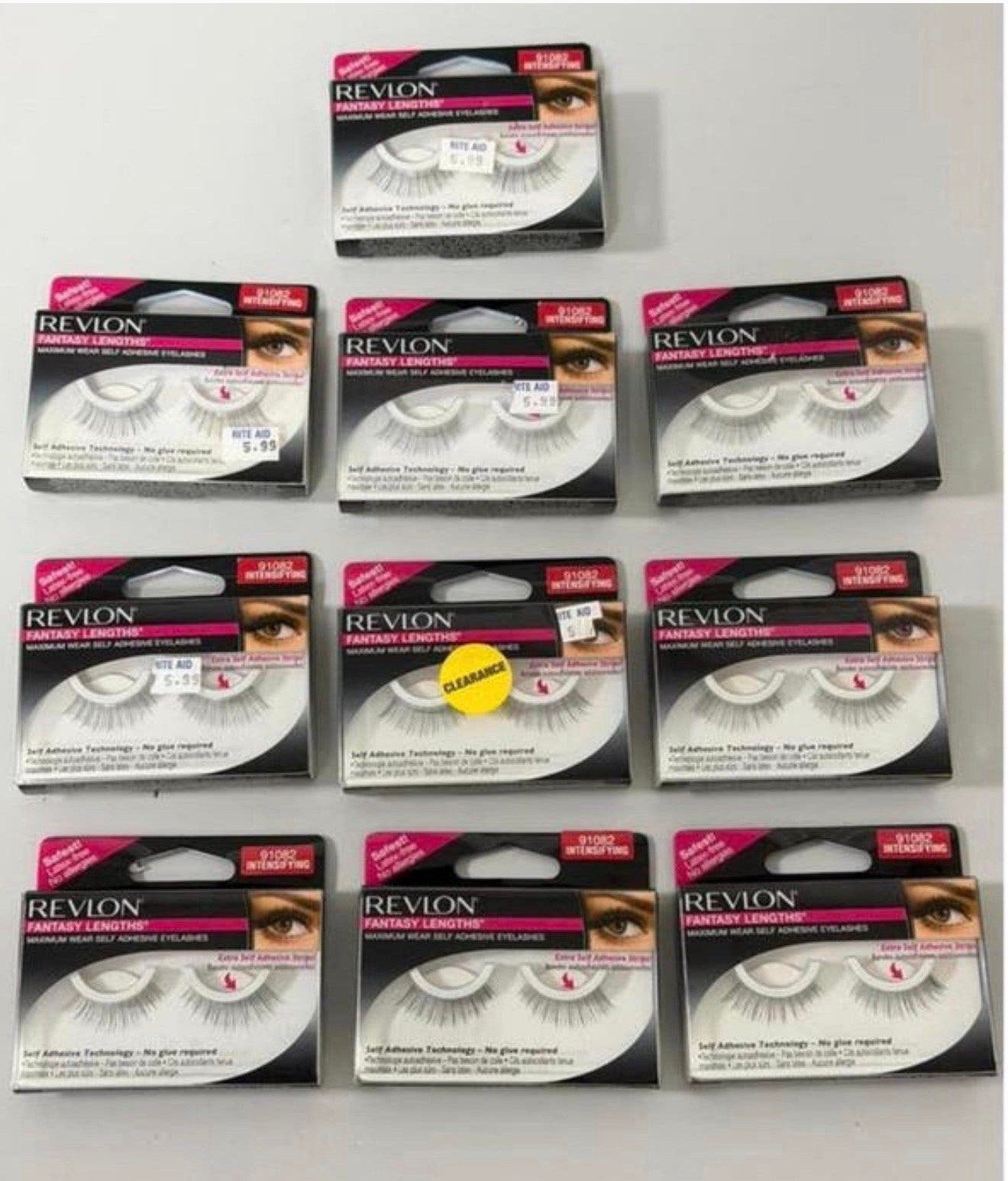 Partij 10X nepwimpers REVLON FANTASY 91082 Intensify wimpers, Sieraden, Tassen en Uiterlijk, Uiterlijk | Cosmetica en Make-up