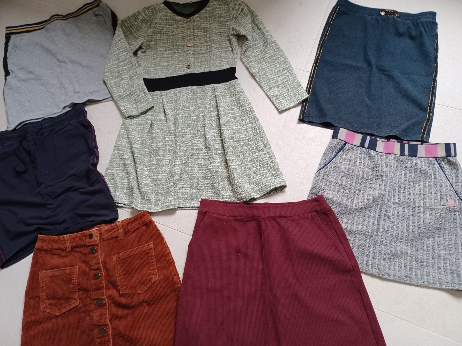7 stuks meisjes kinderkleding mt 158/ 164, Ophalen of Verzenden, Zo goed als nieuw, Maat 158