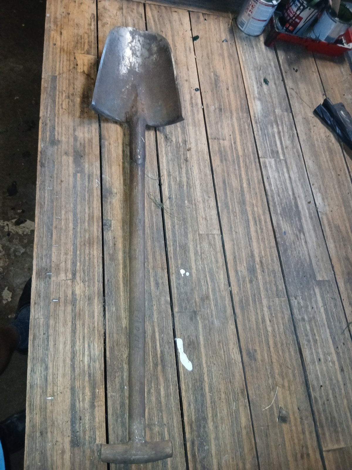 Ronde spade - Gebruikt tuingereedschap, Tuin en Terras, Ophalen, Gebruikt, Spade