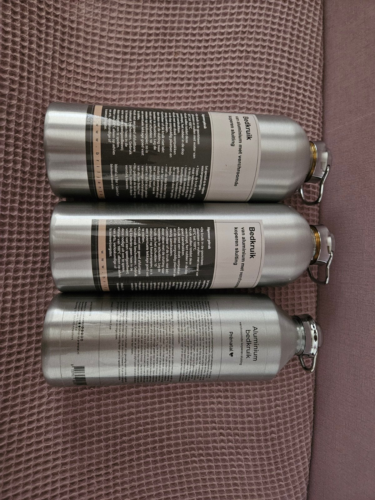 bedkruik 3 stuks, Ophalen, Zo goed als nieuw