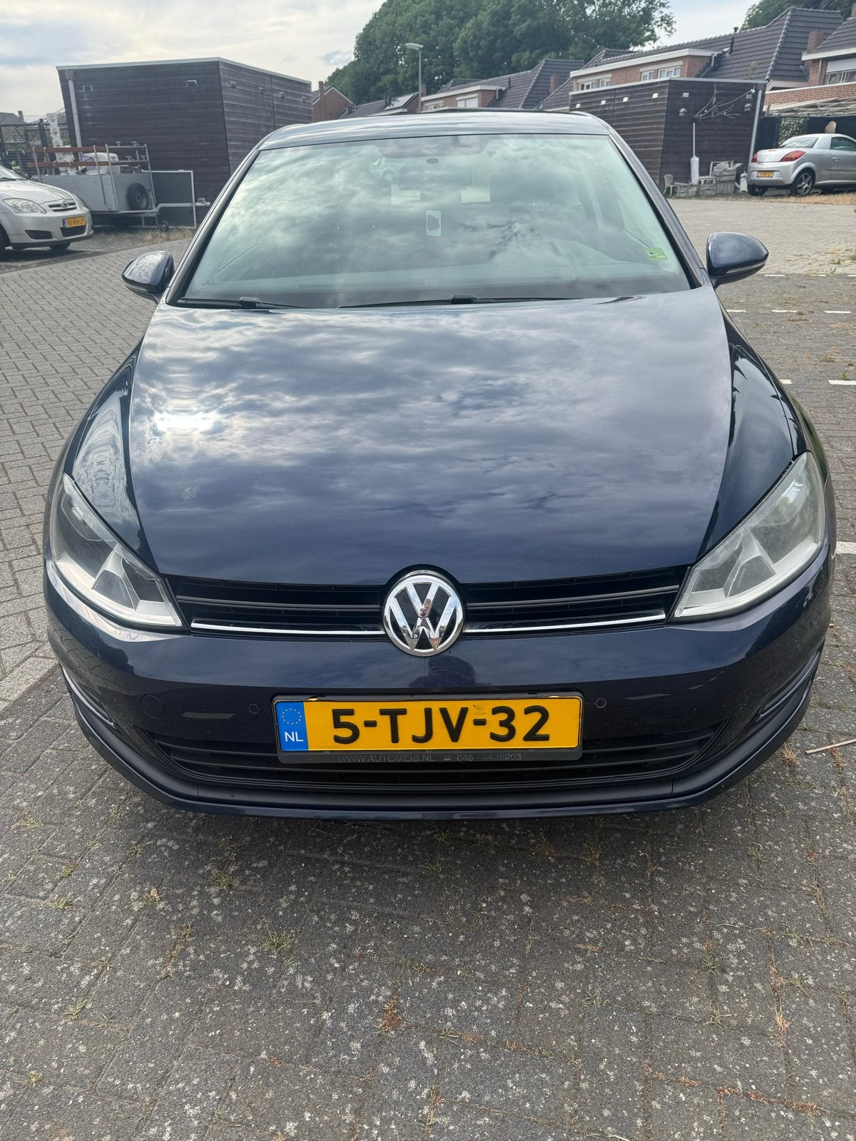 Volkswagen Golf 1.2 TSI 63KW 3D 2012 Blauw, Auto's, Voorwielaandrijving, Stof, 4 cilinders, Blauw