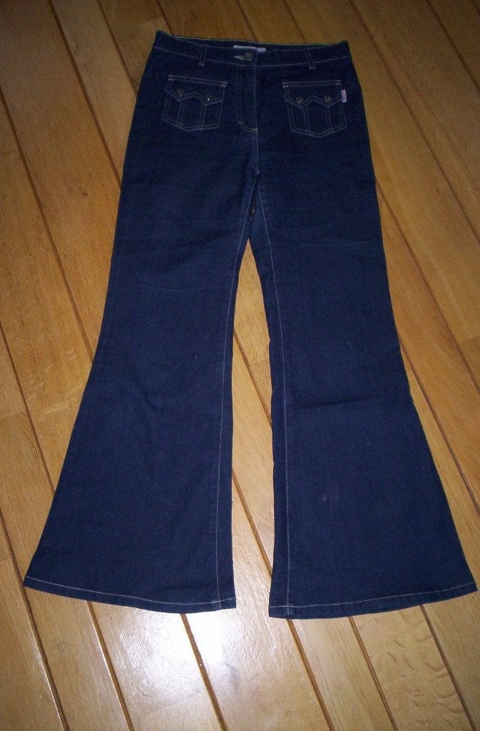 s.OLIVER spijkerbroek Girls flared pijpen maat 152 - nieuw -, Broek, Meisje, Nieuw, Ophalen of Verzenden