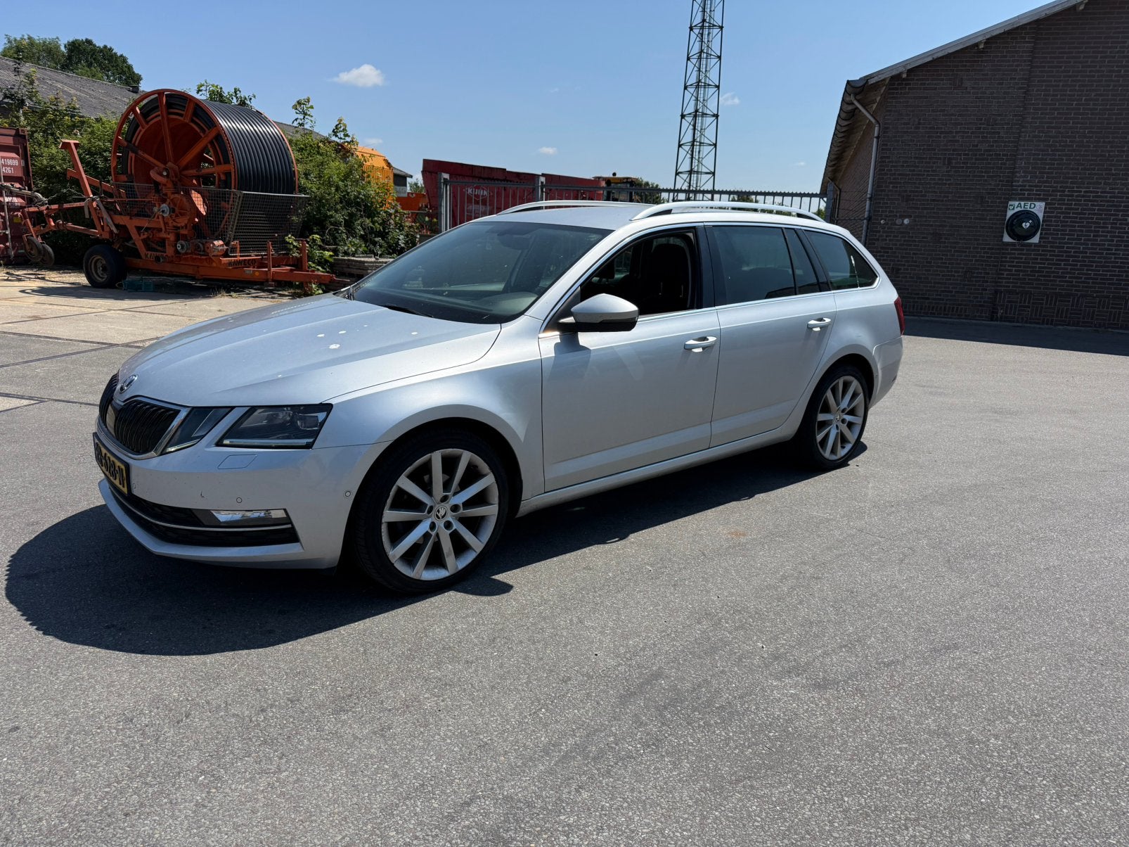 Skoda Octavia 1.6 TDI 116PK Combi 2018 Grijs, Auto's, Voorwielaandrijving, 1227 kg, 4 cilinders, Origineel Nederlands