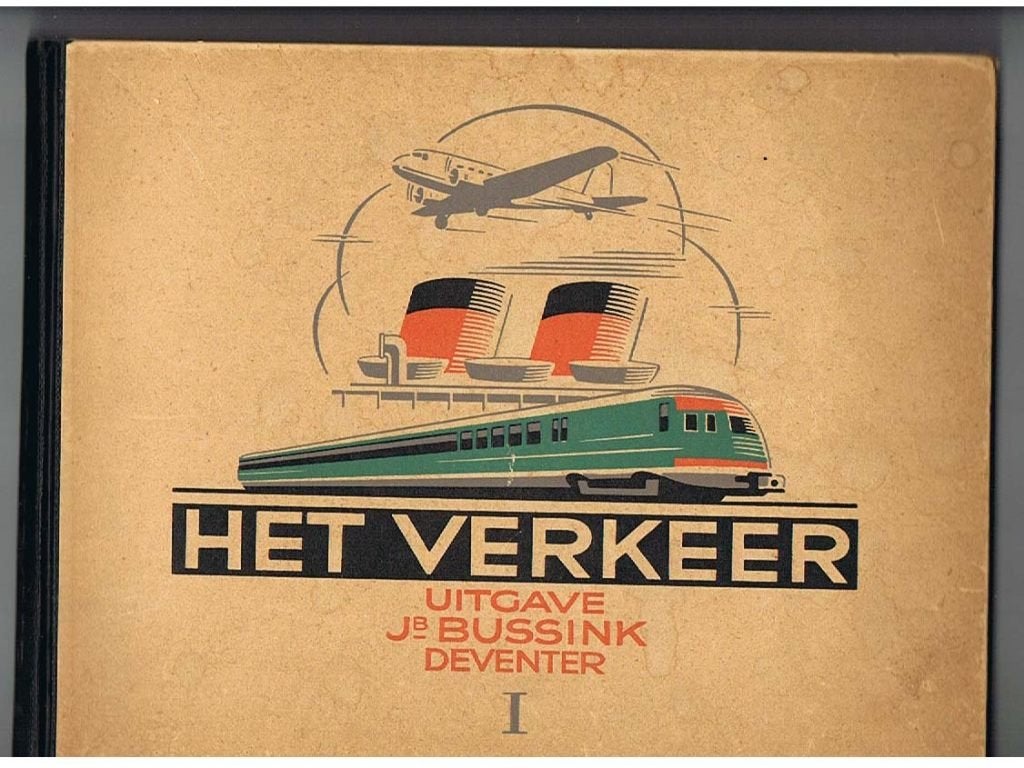 Het Verkeer deel 1 - Bussink - compleet (1938), Ophalen of Verzenden, Gelezen
