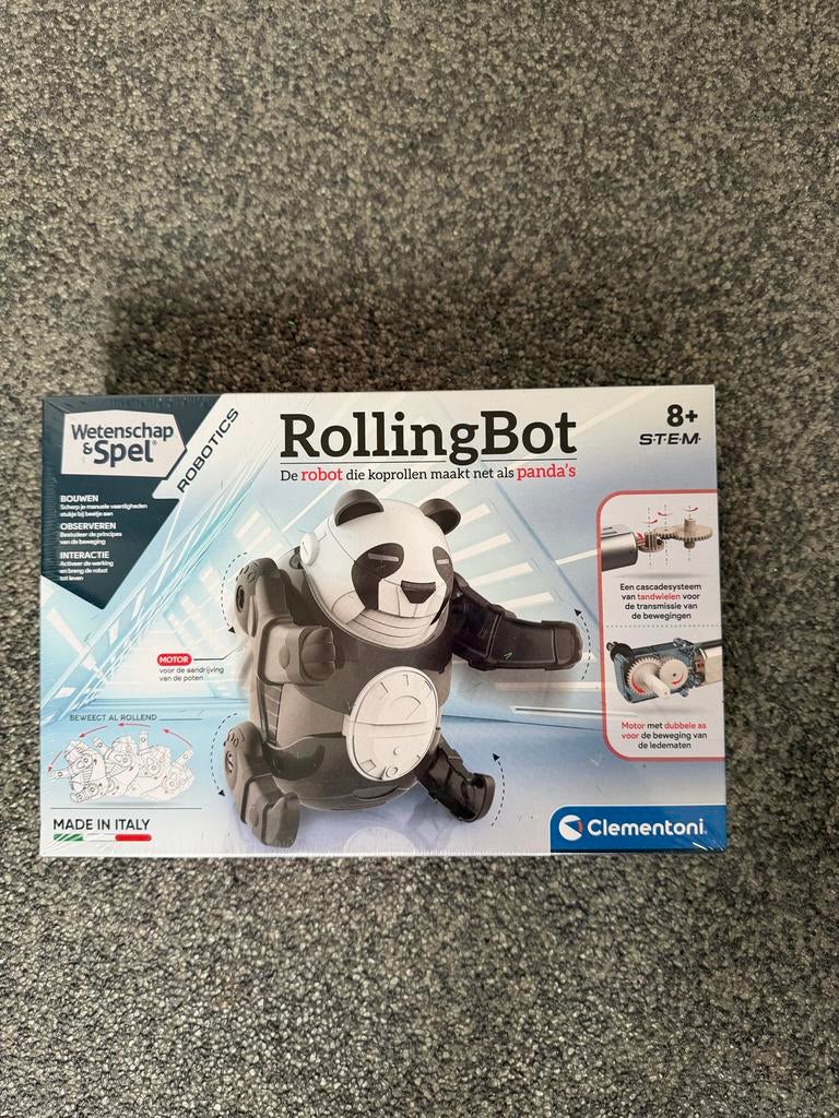 Clementoni RollingBot: De robot die koprollen maakt als een, Ophalen of Verzenden, Nieuw, Bouwen