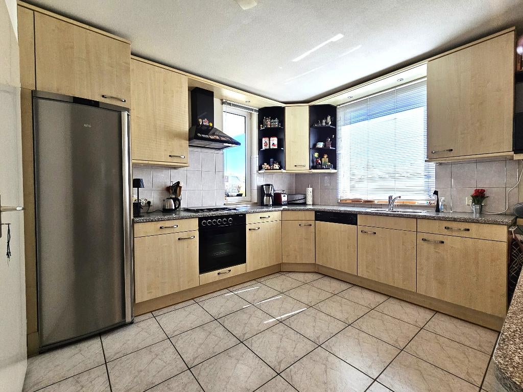keuken, Huis en Inrichting, Keuken | Complete keukens, Ophalen, Gebruikt, Hoekkeuken, Overige kleuren