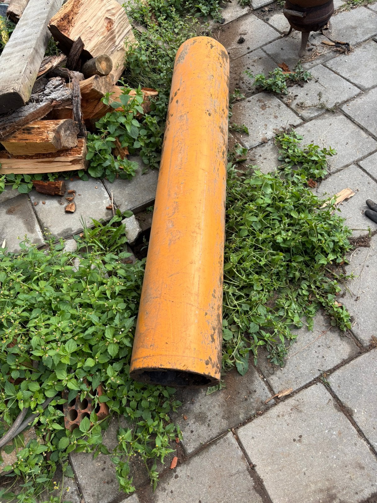 HDPE dikwandige buis, Ophalen, Overige materialen, Gebruikt, Overige typen
