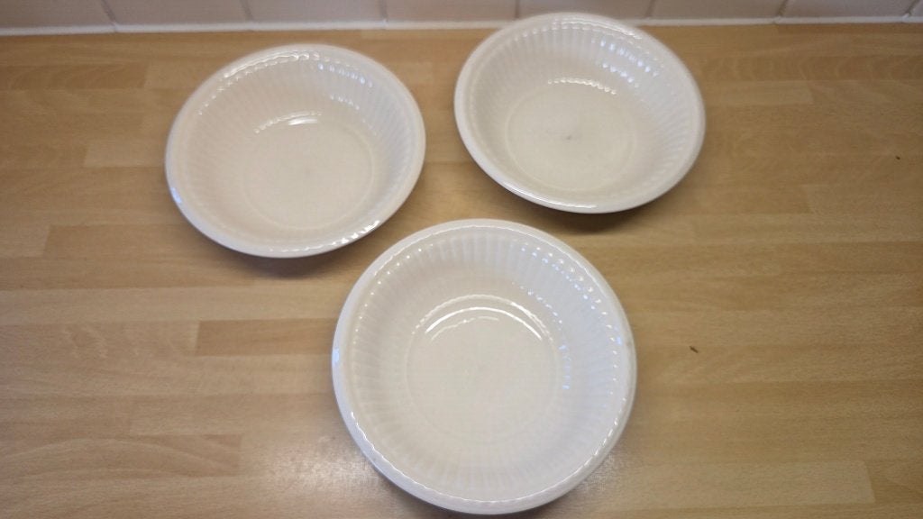 3x Wedgwood Edme schaaltjes, Klassiek, Ophalen of Verzenden, Zo goed als nieuw, Kom(men)