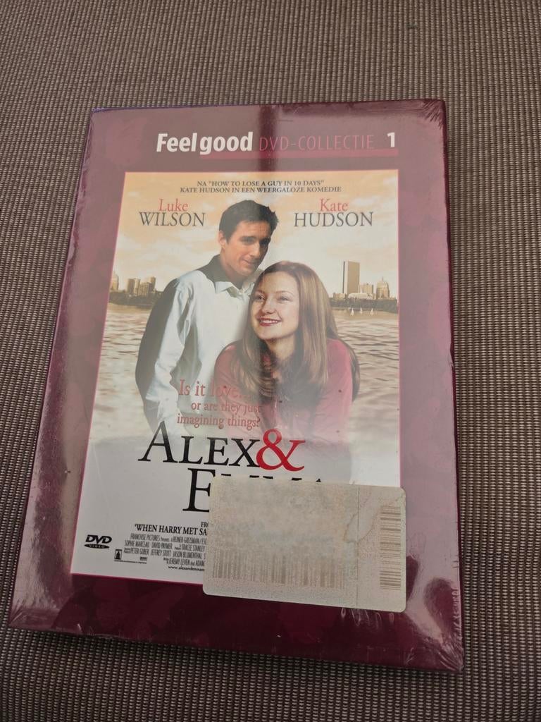 Alex & Emma DVD - Romantische Komedie (Nieuw in verpakking), Alle leeftijden, Ophalen of Verzenden, Nieuw in verpakking, Romantische komedie