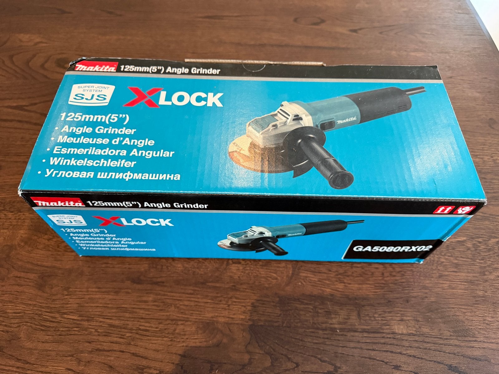 Nieuwe Makita GA5080RX02 X-LOCK haakse slijper 125 mm, Ophalen of Verzenden, Nieuw, 1000 watt of meer, Haakse handslijpmachine