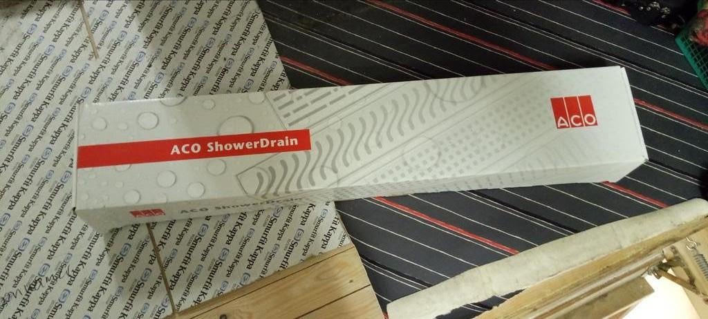 Nieuwe ACO ShowerDrain C 885HH douchegoot, Doe-het-zelf en Verbouw, Sanitair, Nieuw, Douche, Rvs, Ophalen