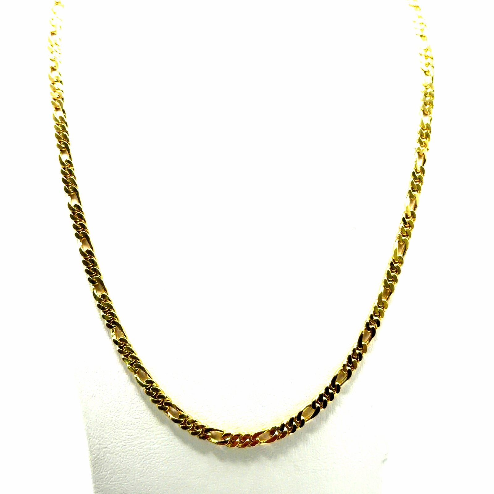 Gouden Figaro ketting - 18 karaat, W, Nieuw, Ophalen of Verzenden, W