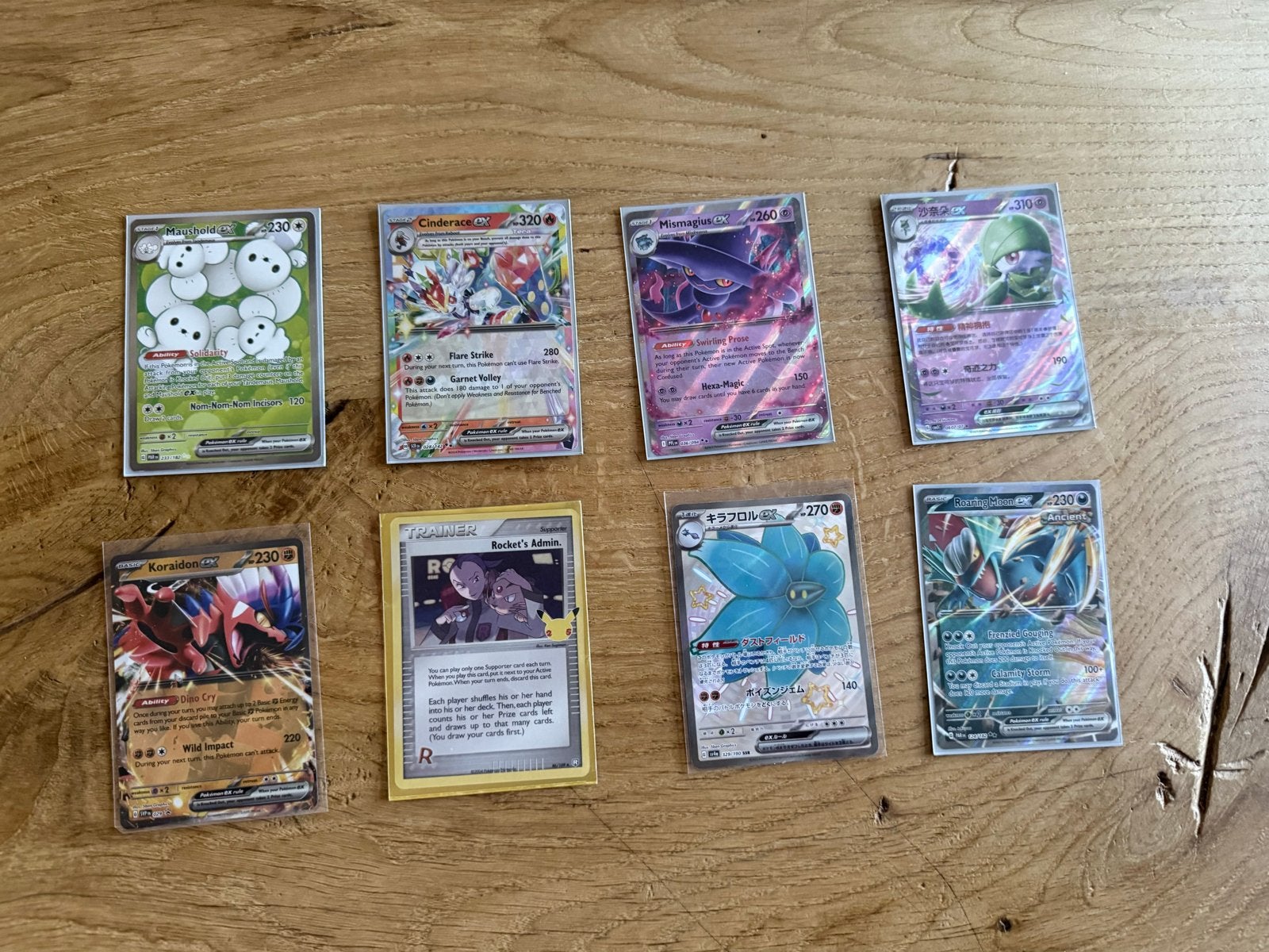 Pokemonkaarten - Japans, Engels, Chinees - Zo goed als nieuw, Ophalen of Verzenden, Zo goed als nieuw, Meerdere kaarten, Foil