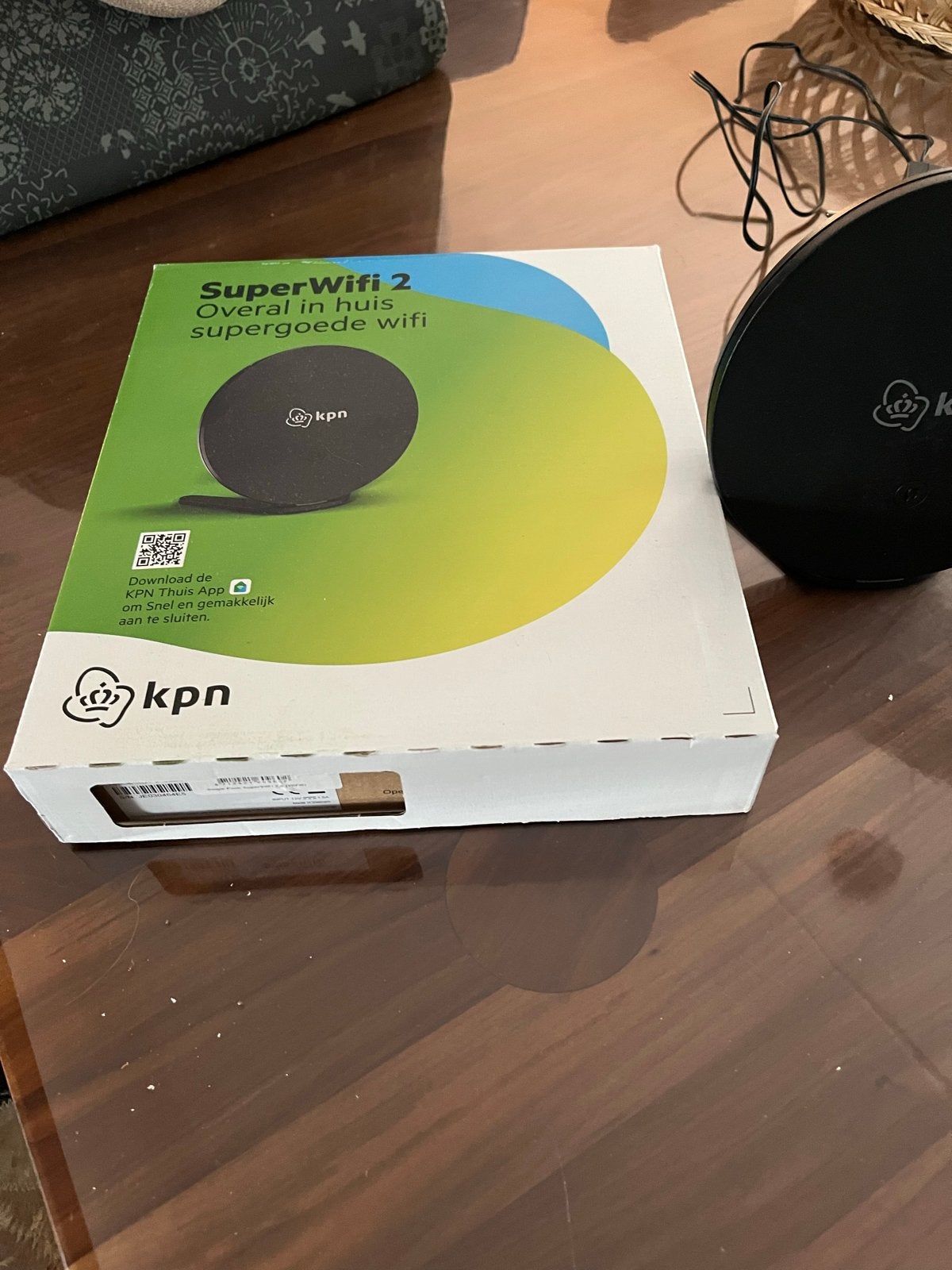 KPN SuperWifi 2 - Overal in huis supergoede wifi, Ophalen, Zo goed als nieuw, Router