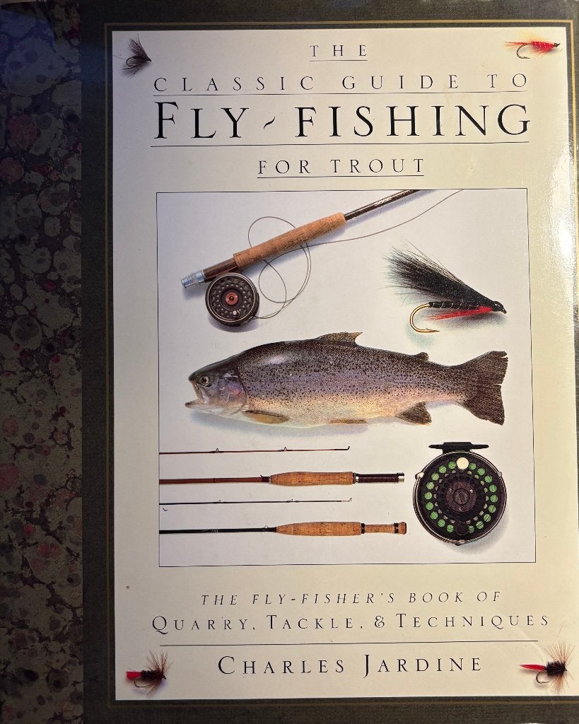 The classic guide tot fly-fishing for trout - Ch. Jardine, Watersport en Hengelsport, Ophalen of Verzenden, Charles Jardine, Zo goed als nieuw