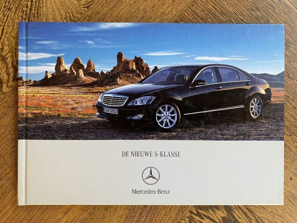 Hardcover brochure folder Mercedes-Benz S-klasse W221 2005, Nieuw, Mercedes-Benz, Mercedes, Ophalen of Verzenden