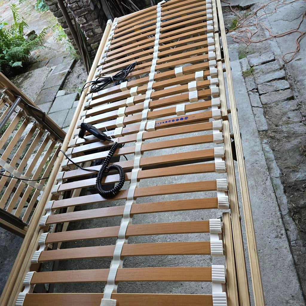 Electrische lattenbodem, Ophalen, Eenpersoons, 70 cm of minder