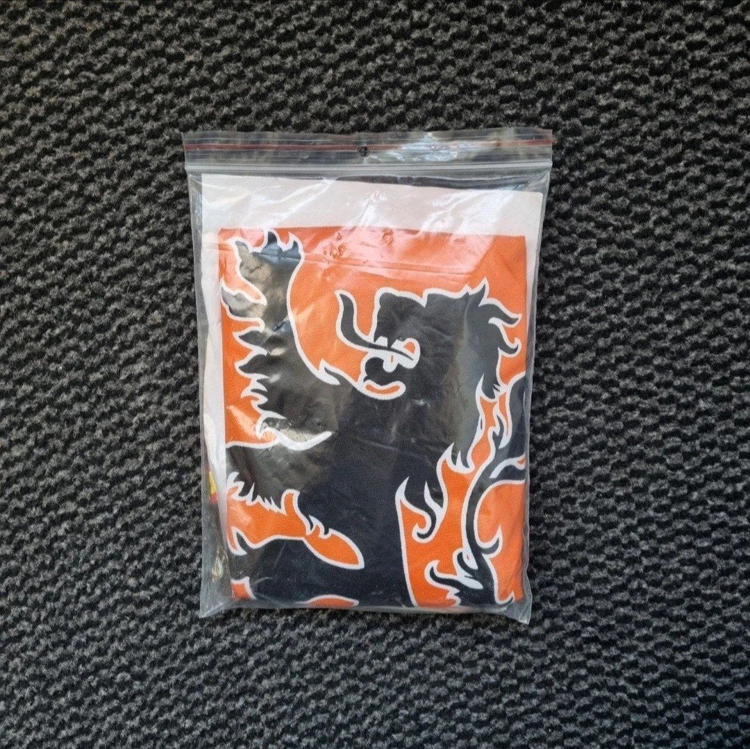 Happy cappy wieldop hoezen oranje leeuw holland autoband hoe, Ophalen of Verzenden, Overige binnenlandse clubs