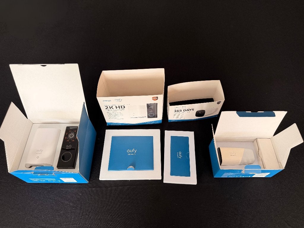 Eufy Deurbel met EufyCam 2 Pro Beveiligingscamera Compleet, Ophalen of Verzenden, Ingebouwde camera, Zo goed als nieuw, Draadloos