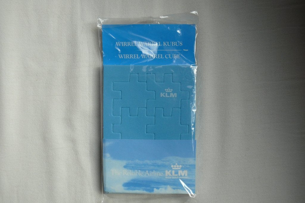 klm vintage spelletje , wirrel warrel kubus/cube, Ophalen of Verzenden, Nieuw, Overige typen