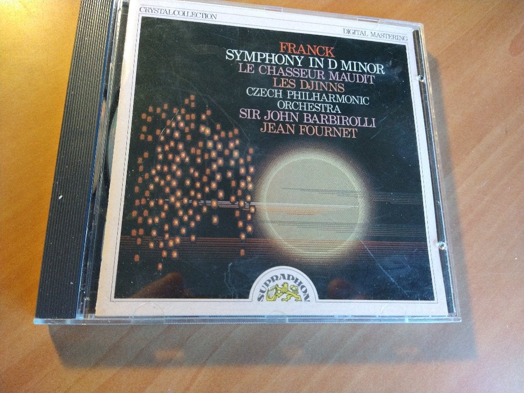CD Cesar Franck - Symphony - Le Chasseur maudit - Les Djinns, Ophalen of Verzenden, Modernisme tot heden, Zo goed als nieuw, Orkest of Ballet