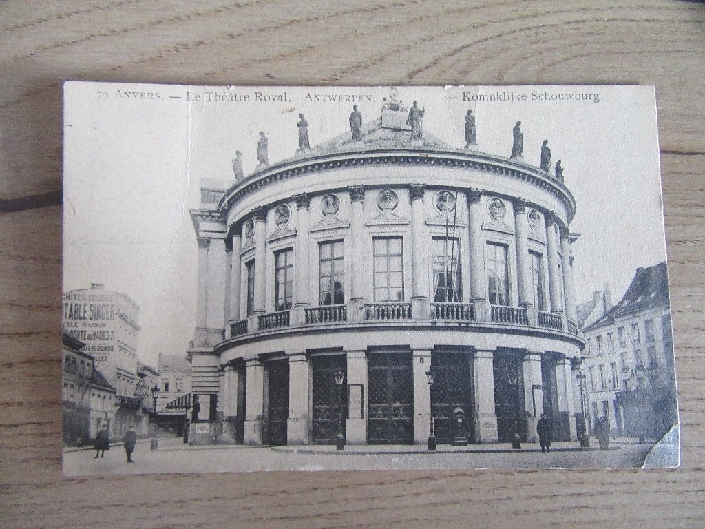 Ansichtkaart  Belgie, Verzenden, Voor 1920, Gelopen, Antwerpen