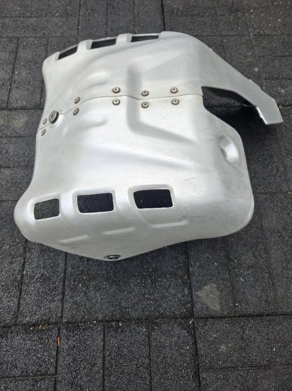 XL 600 V Transalp 1994-1996 Sump Engine Guard (Skid plate), Ophalen, Gebruikt