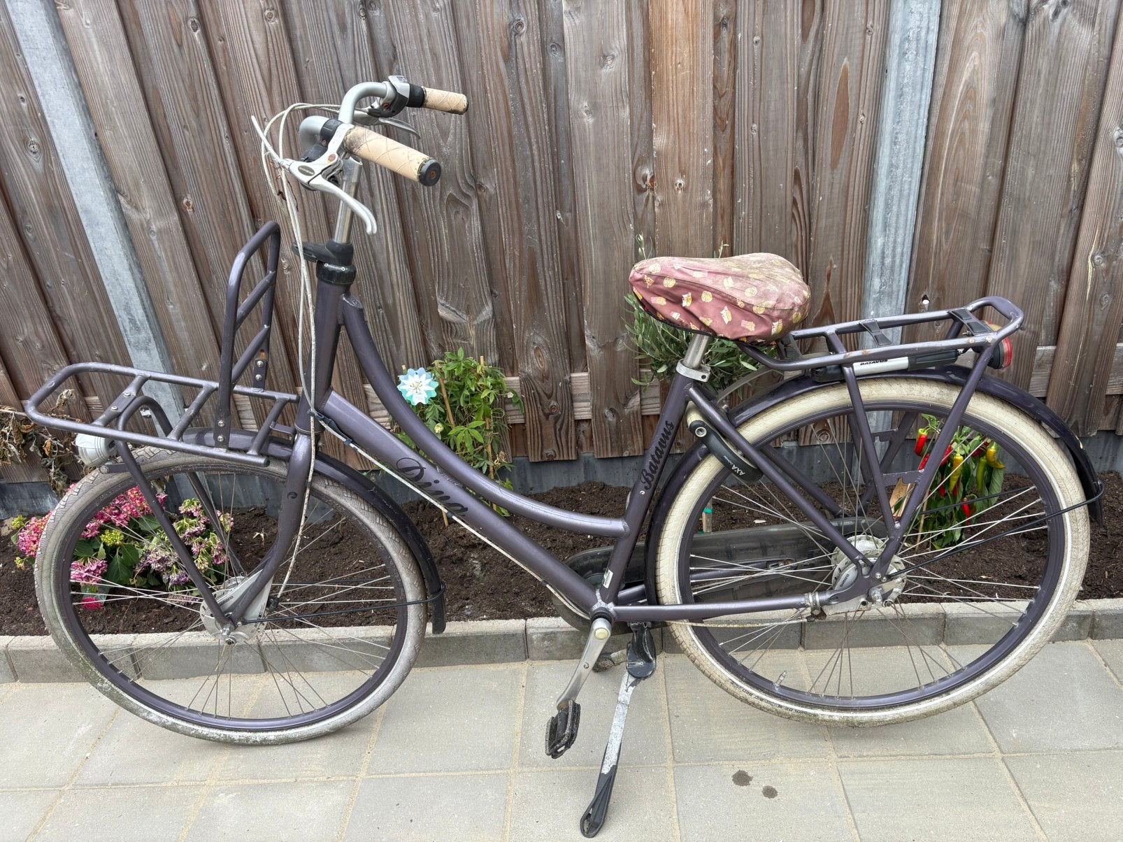 Dames en heren fiets, Ophalen, Gebruikt, Overige merken