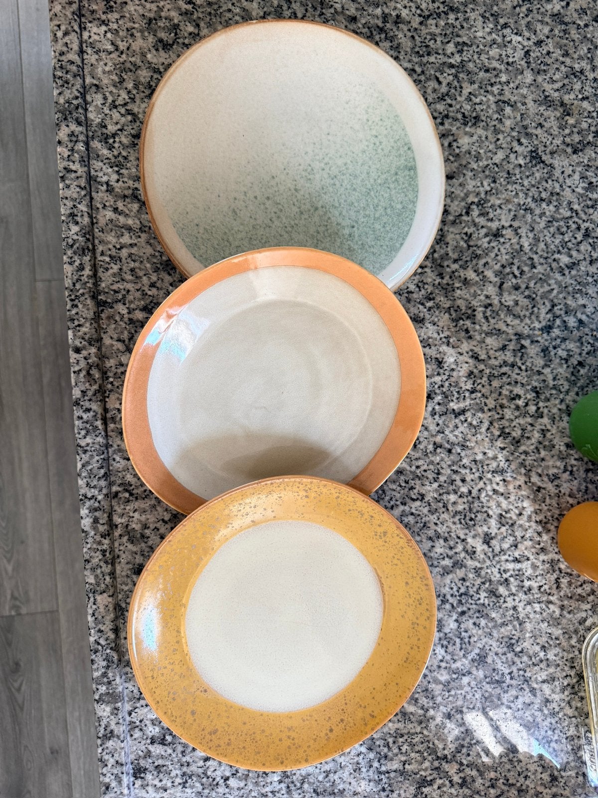 6x HK living ontbijtbord ø22, Ophalen, Overige merken, Zo goed als nieuw, Bord(en)