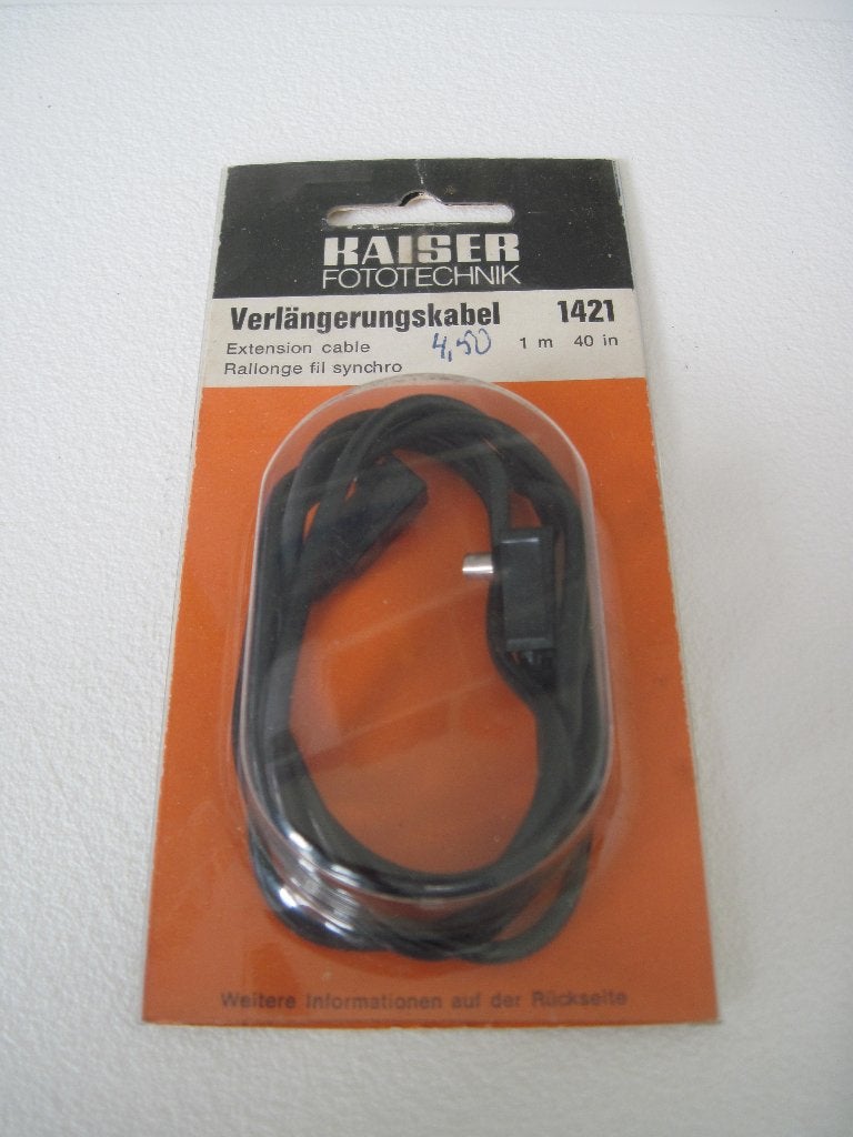 242 - Kaiser Flitserverlengkabel - Lengte 1 meter, Ophalen of Verzenden, Zo goed als nieuw, Accessoireset, Overige merken
