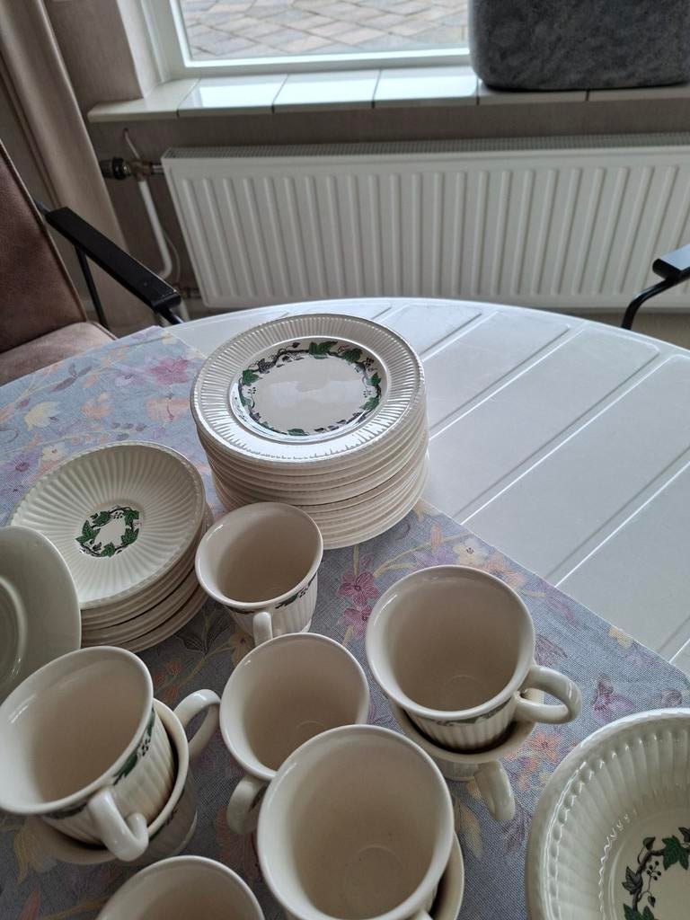 Wedge wood Stratsford, Ophalen of Verzenden, Zo goed als nieuw, Wedgwood, Kop(pen) en/of Schotel(s)
