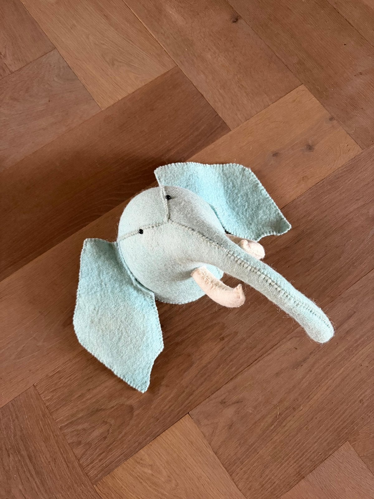 Dierenkop olifant, Ophalen of Verzenden, Gebruikt, Wanddecoratie